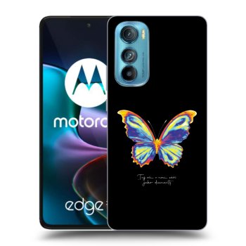 Obal pre Motorola Edge 30 - Diamanty Black