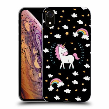 Obal pre Apple iPhone XR - Unicorn star heaven