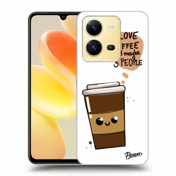 Obal pre Vivo X80 Lite - Cute coffee