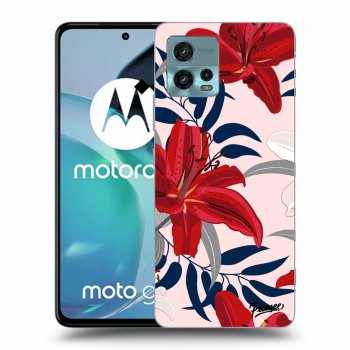Obal pre Motorola Moto G72 - Red Lily