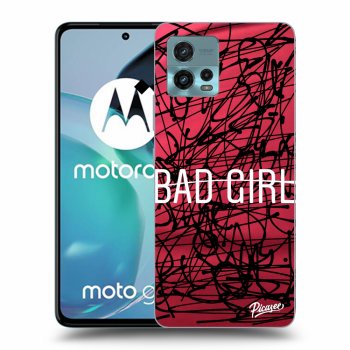 Picasee silikónový čierny obal pre Motorola Moto G72 - Bad girl