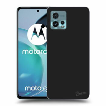 Picasee silikónový čierny obal pre Motorola Moto G72 - Clear