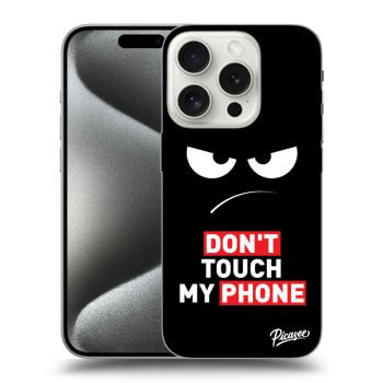 Obal pre Apple iPhone 15 Pro - Angry Eyes - Transparent