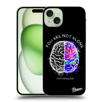 Obal pre Apple iPhone 15 Plus - Brain - White