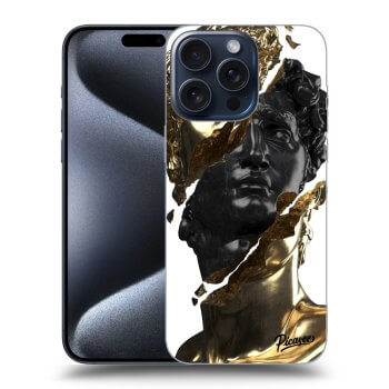 Obal pre Apple iPhone 15 Pro Max - Gold - Black