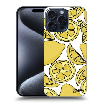 Obal pre Apple iPhone 15 Pro Max - Lemon