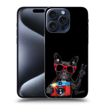Picasee ULTIMATE CASE MagSafe pro Apple iPhone 15 Pro Max - French Bulldog