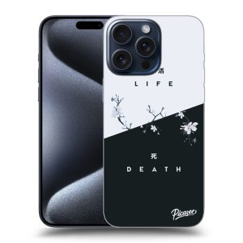 Picasee ULTIMATE CASE MagSafe pro Apple iPhone 15 Pro Max - Life - Death