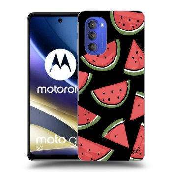 Picasee silikónový čierny obal pre Motorola Moto G51 - Melone