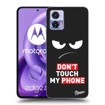 Obal pre Motorola Edge 30 Neo - Angry Eyes - Transparent