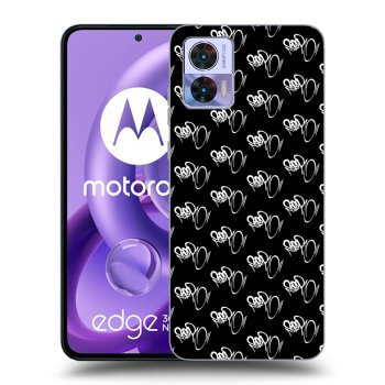 Obal pre Motorola Edge 30 Neo - Separ - White On Black