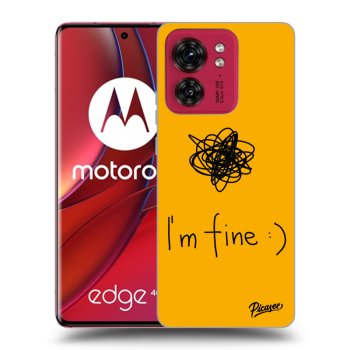 Obal pre Motorola Edge 40 - I am fine