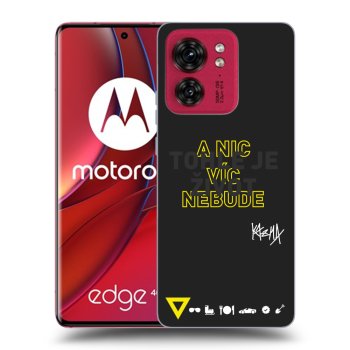 Obal pre Motorola Edge 40 - Kazma - TOHLE JE ŽIVOT A NIC VÍC NEBUDE