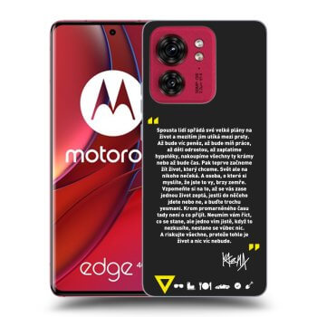 Obal pre Motorola Edge 40 - Kazma - BUĎTE TROCHU YESMANI