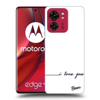 Obal pre Motorola Edge 40 - I love you