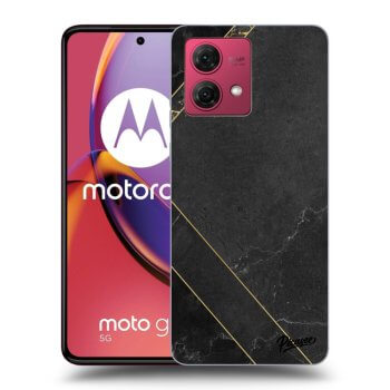Obal pre Motorola Moto G84 5G - Black tile