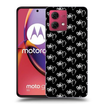 Obal pre Motorola Moto G84 5G - Separ - White On Black