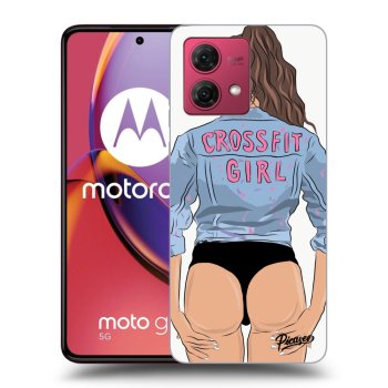 Obal pre Motorola Moto G84 5G - Crossfit girl - nickynellow