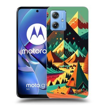 Picasee silikónový čierny obal pre Motorola Moto G54 5G - Colorado