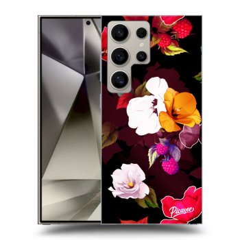 Obal pre Samsung Galaxy S24 Ultra S928B 5G - Flowers and Berries