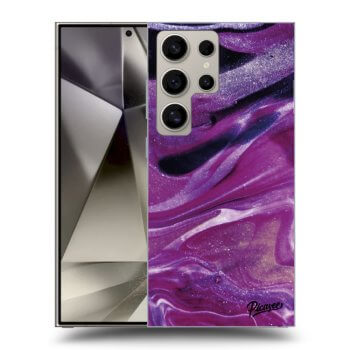 Obal pre Samsung Galaxy S24 Ultra S928B 5G - Purple glitter