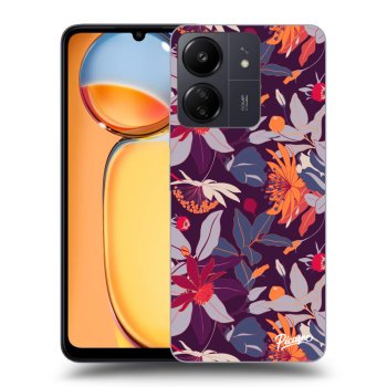 Obal pre Xiaomi Redmi 13C 4G - Purple Leaf