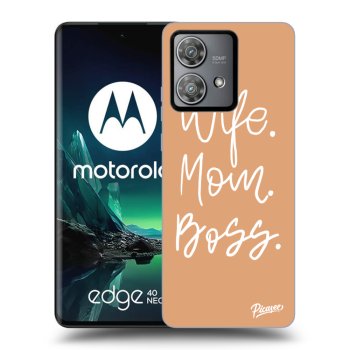 Obal pre Motorola Edge 40 Neo - Boss Mama