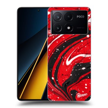 Obal pre Xiaomi Poco X6 Pro - Red black