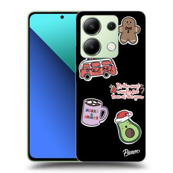Obal pre Xiaomi Redmi Note 13 5G - Christmas Stickers