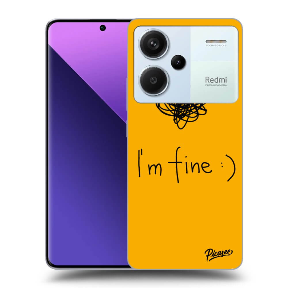 Picasee ULTIMATE CASE pro Xiaomi Redmi Note 13 Pro+ 5G - I am fine