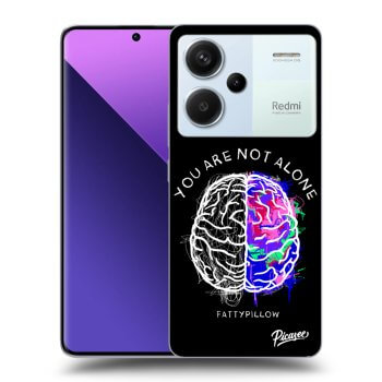Obal pre Xiaomi Redmi Note 13 Pro+ 5G - Brain - White