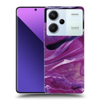 Obal pre Xiaomi Redmi Note 13 Pro+ 5G - Purple glitter