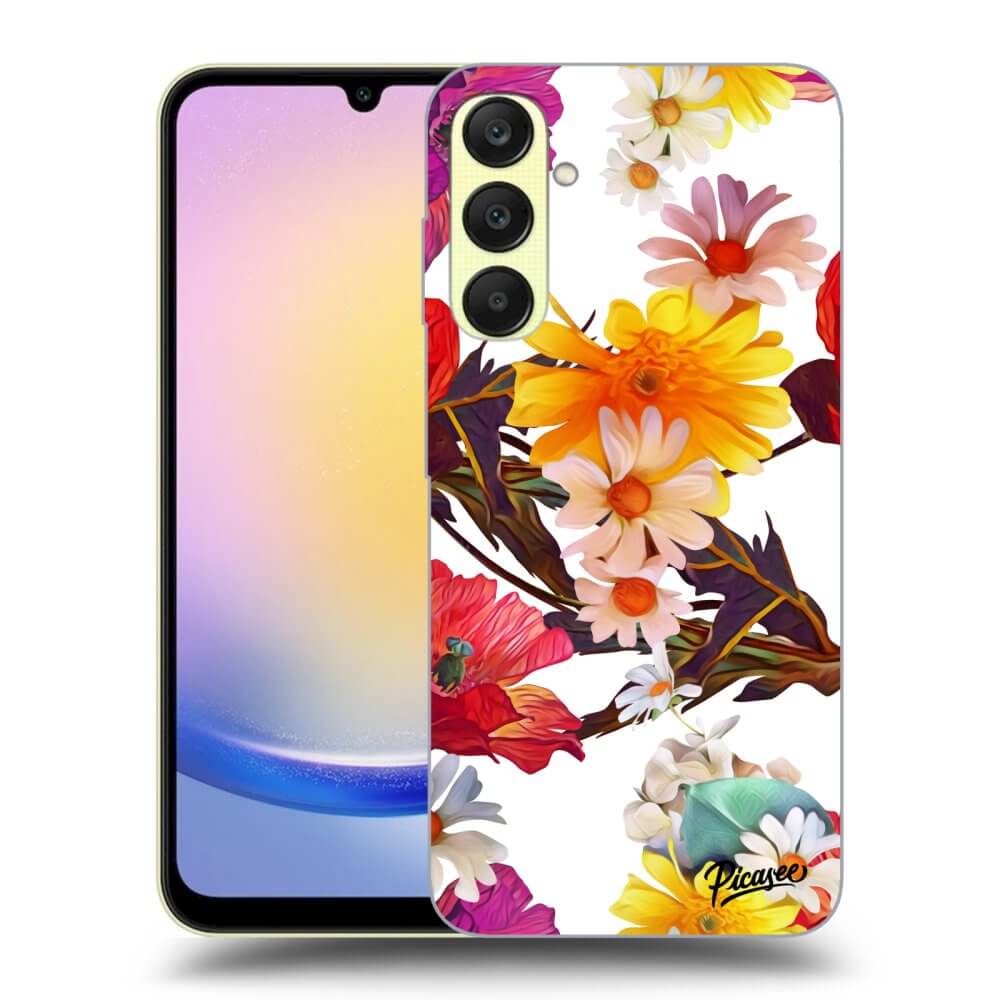 Silikónový čierny Obal Pre Samsung Galaxy A25 A256B 5G - Meadow