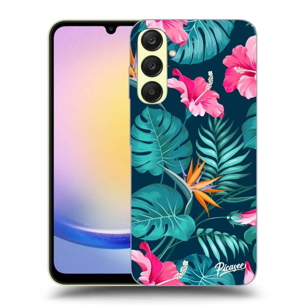 ULTIMATE CASE Pro Samsung Galaxy A25 A256B 5G - Pink Monstera