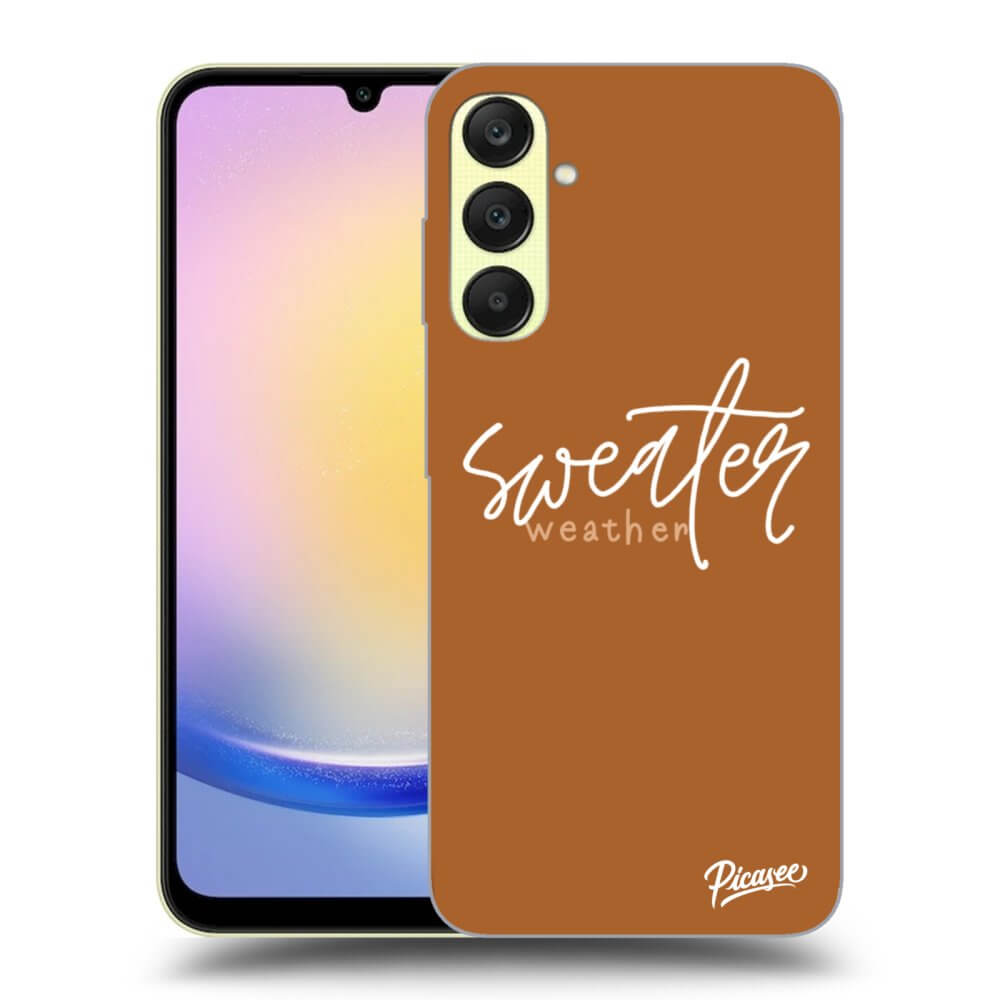 Silikónový Prehľadný Obal Pre Samsung Galaxy A25 A256B 5G - Sweater Weather