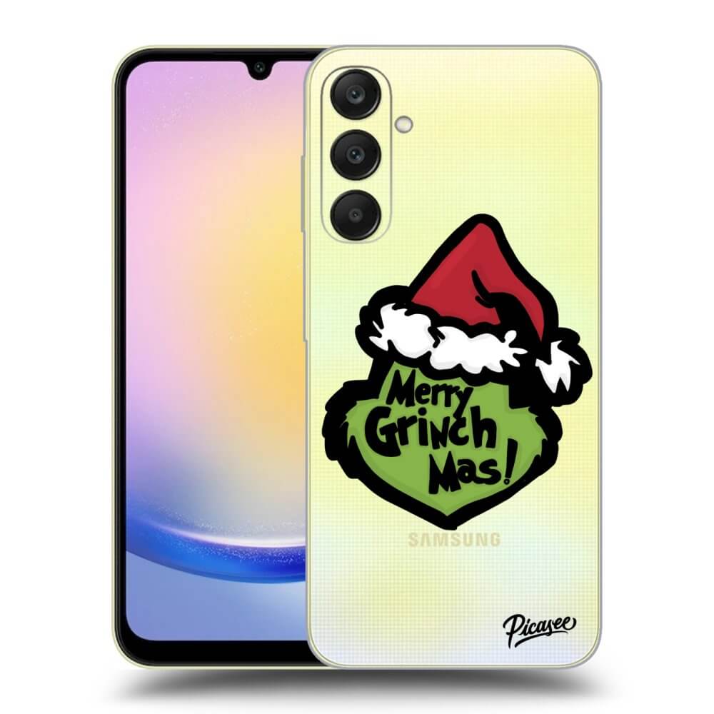 Silikónový Prehľadný Obal Pre Samsung Galaxy A25 A256B 5G - Grinch 2