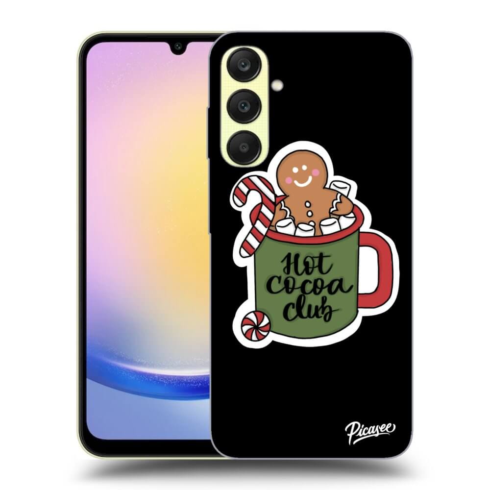 Silikónový čierny Obal Pre Samsung Galaxy A25 A256B 5G - Hot Cocoa Club