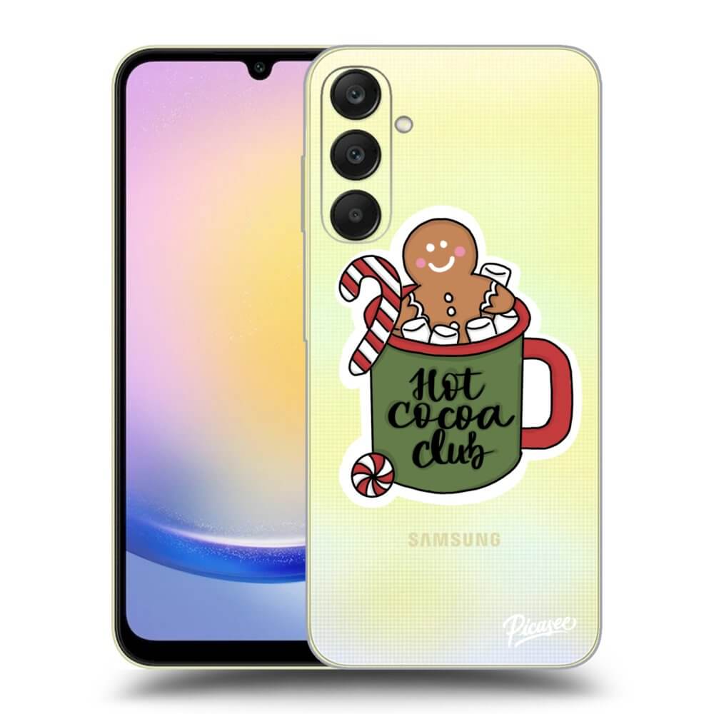 Silikónový Prehľadný Obal Pre Samsung Galaxy A25 A256B 5G - Hot Cocoa Club