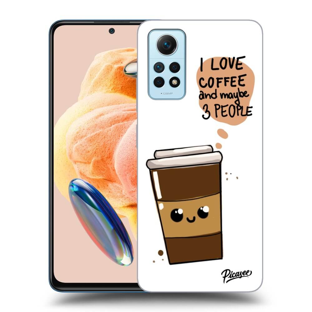 Silikónový čierny Obal Pre Xiaomi Redmi Note 12 Pro 4G - Cute Coffee