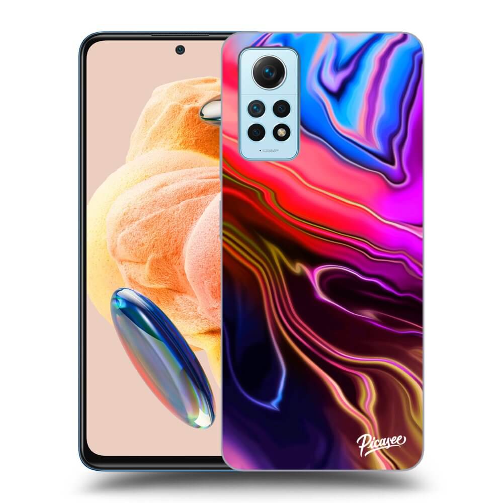 Silikónový Prehľadný Obal Pre Xiaomi Redmi Note 12 Pro 4G - Electric