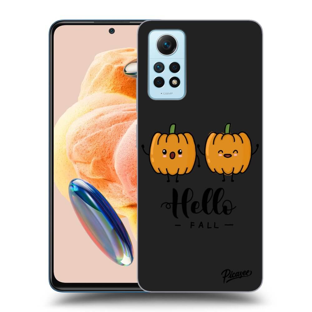 Silikónový čierny Obal Pre Xiaomi Redmi Note 12 Pro 4G - Hallo Fall