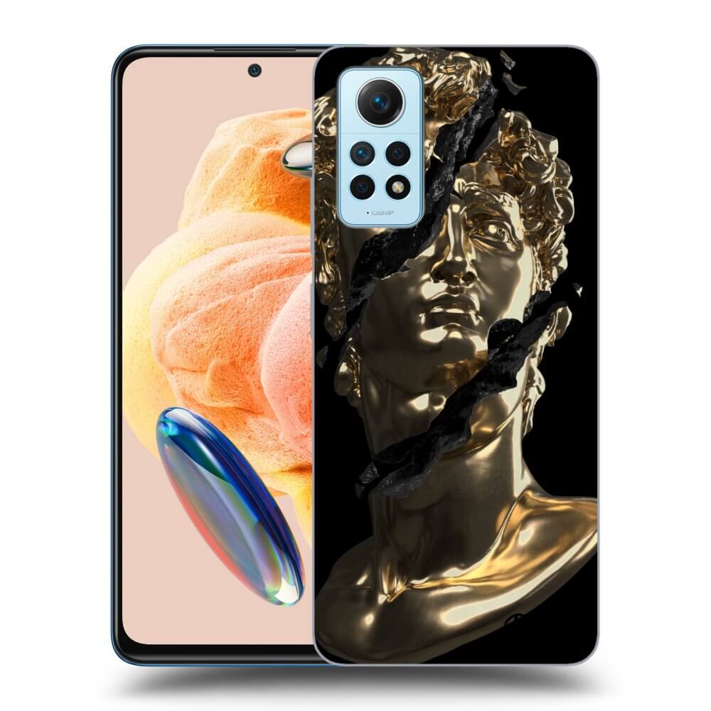 Silikónový čierny Obal Pre Xiaomi Redmi Note 12 Pro 4G - Golder