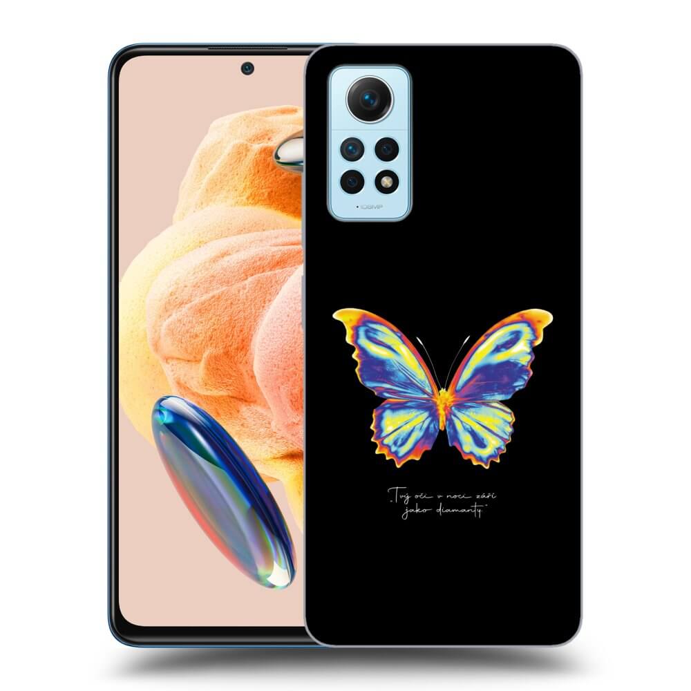 Silikónový čierny Obal Pre Xiaomi Redmi Note 12 Pro 4G - Diamanty Black