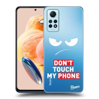 Obal pre Xiaomi Redmi Note 12 Pro 4G - Angry Eyes - Transparent