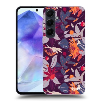 Obal pre Samsung Galaxy A55 A556B - Purple Leaf