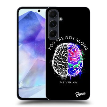 Obal pre Samsung Galaxy A55 A556B - Brain - White