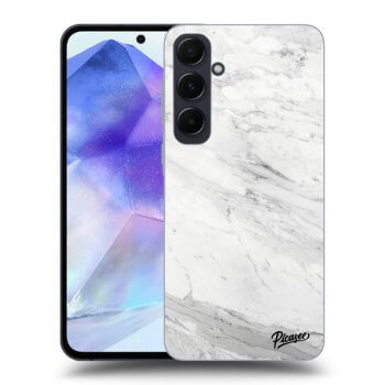 Obal pre Samsung Galaxy A55 A556B - White marble