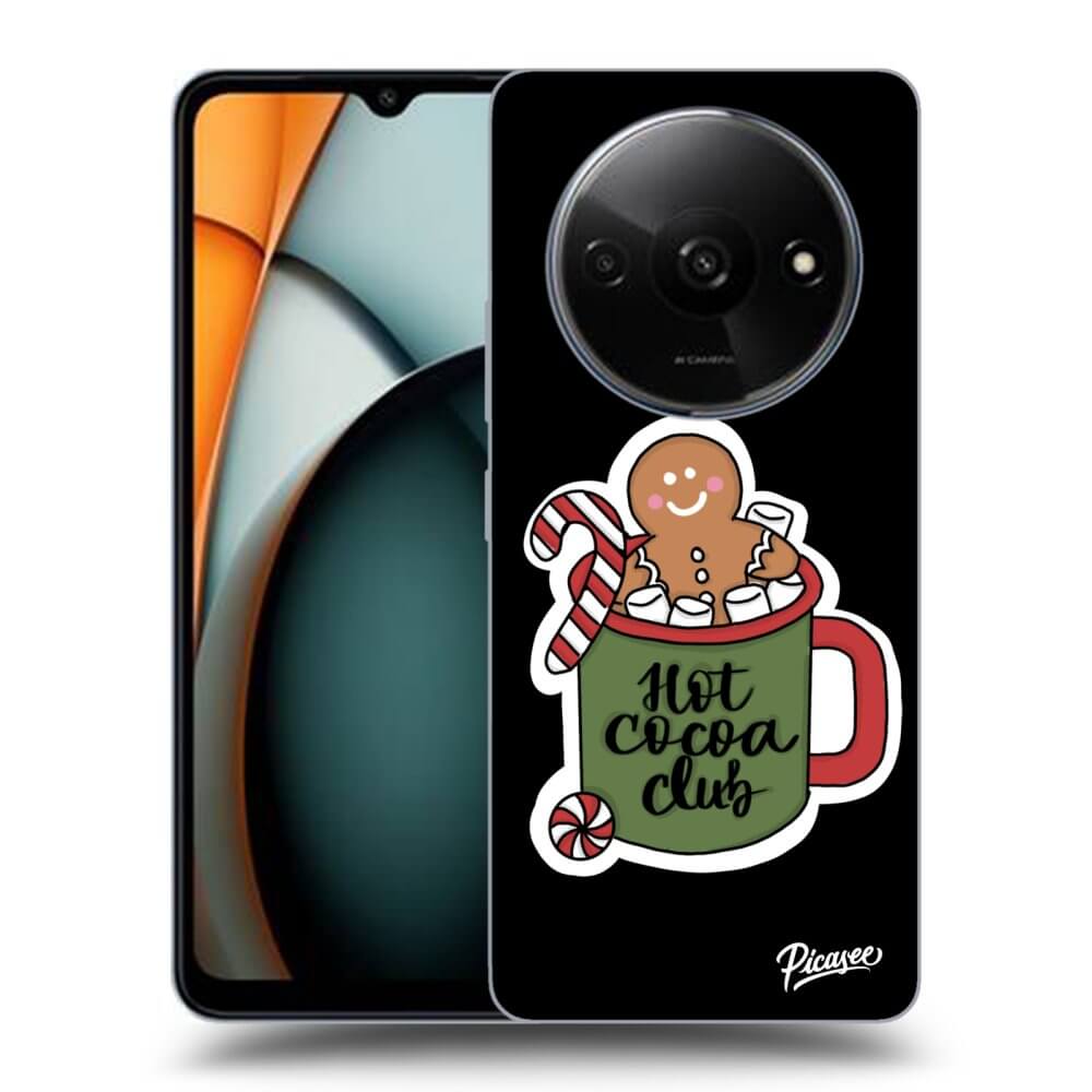 Silikónový čierny Obal Pre Xiaomi Redmi A3 - Hot Cocoa Club