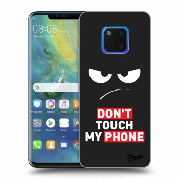 Obal pre Huawei Mate 20 Pro - Angry Eyes - Transparent