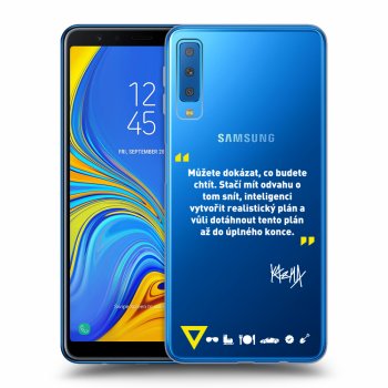 Obal pre Samsung Galaxy A7 2018 A750F - Kazma - MŮŽETE DOKÁZAT, CO BUDETE CHTÍT